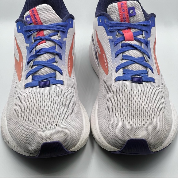 Brooks Launch GTS 8 Running Sneakers 1203461B520 Grey Women’s Shoe Size 11 - Picture 5 of 9